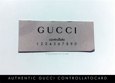 controllato card gucci|how to authenticate Gucci sunglasses.